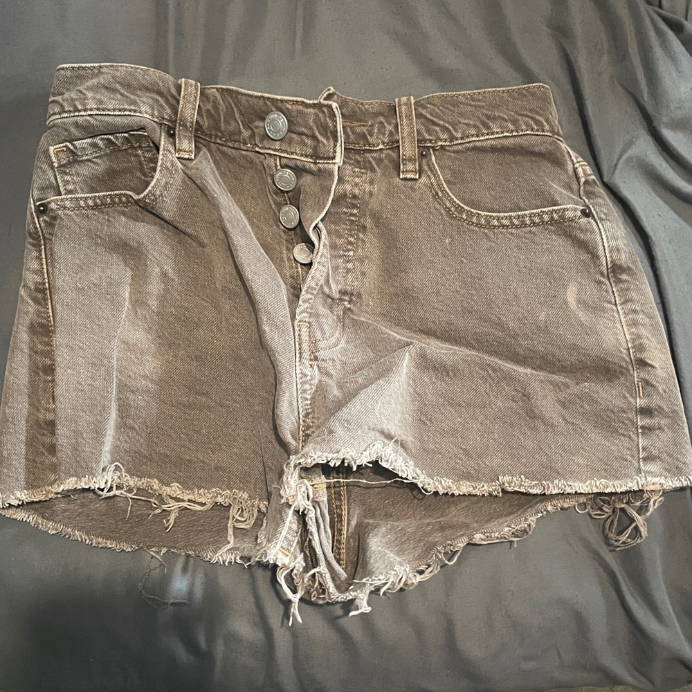 PacSun Brown Jean Shorts